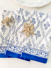 Load image into Gallery viewer, NEW Trellis Block Print Napkins
